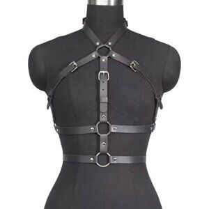 Women Trend Punk Belt Bondage Belt Street Style Suspenders